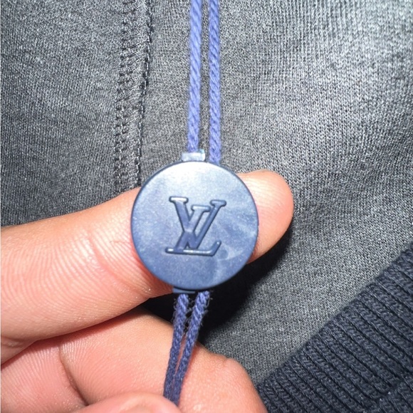 Navy Blue Louis Vuitton Double Face Travel Shorts - Picture 6 of 7